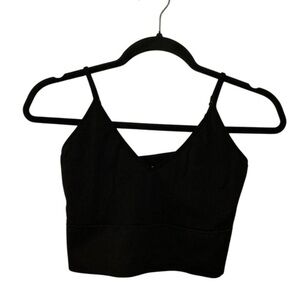 No Boundaries Black V-Neck Top